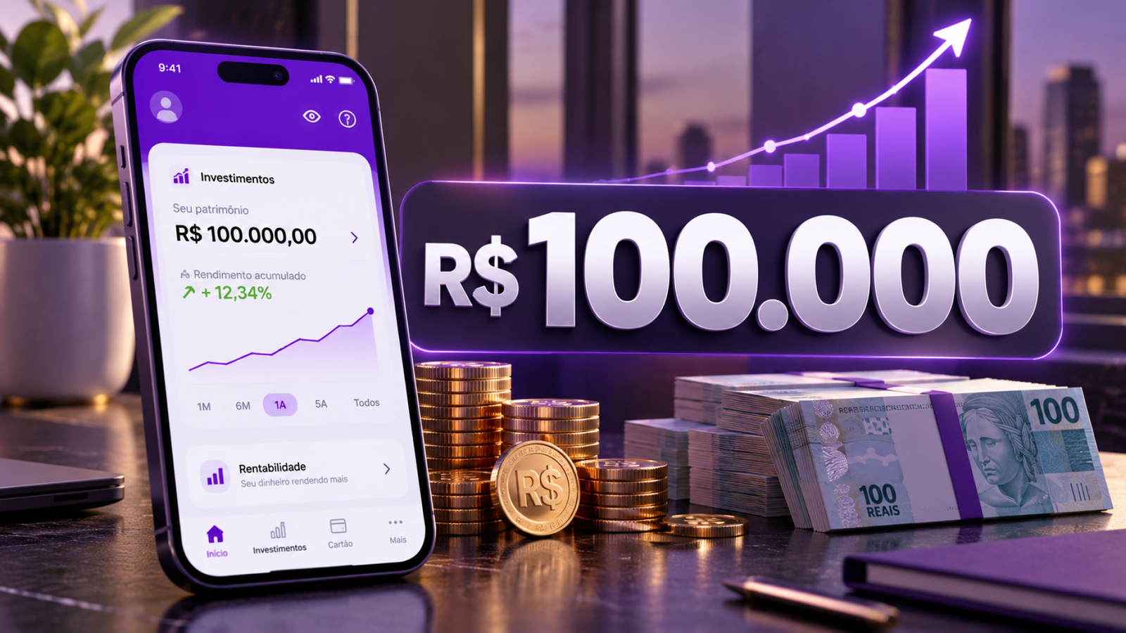 Quanto rende 100 mil no Nubank veja os resultados